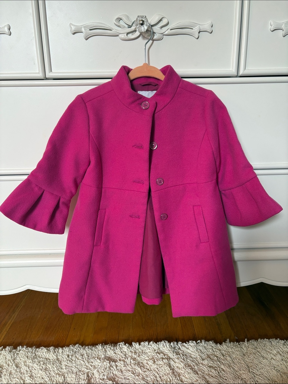 Janie and Jack pink button down jacket